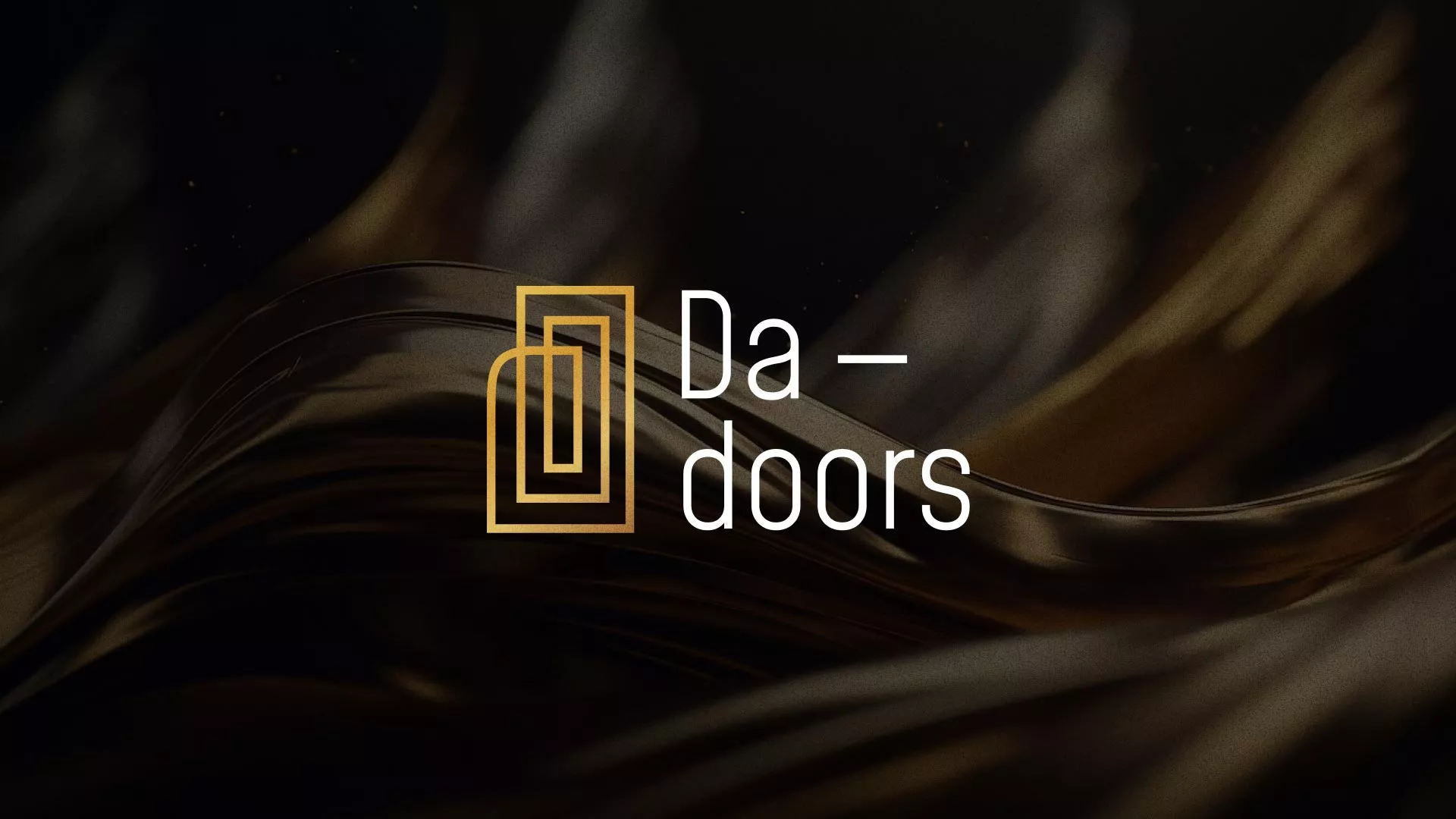 Разработка логотипа для компании «DA-DOORS» в Фокино